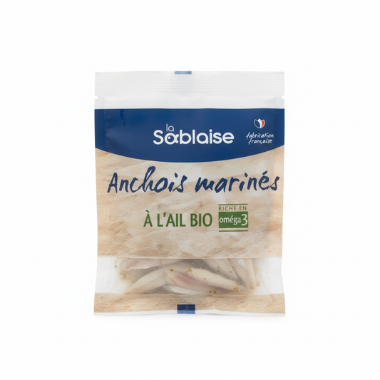 Filets d'anchois a l'ail