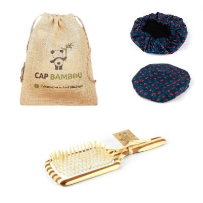 Cap Bambou -- Box on hair