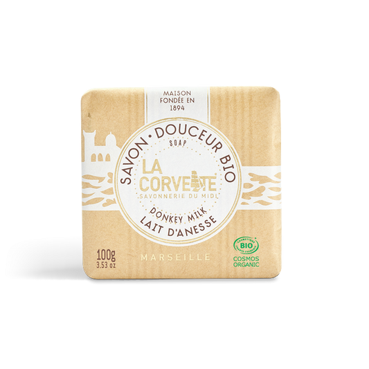 Savonnette douceur bio lait d'ânesse - 1